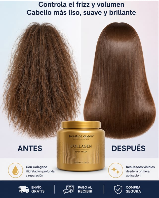 MASCARILLA PARA EL CABELLO CON COLÁGENO - Image 2